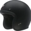 BELL Custom 500 Matte Black -Helmets Store bell custom 500 gloss black open face helmet helm casque kask casco 1 2