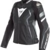 Dainese Avro 4 Lady Leather Jacket Black/Anthracite/White