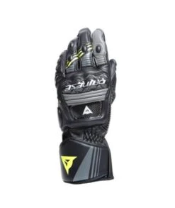 Dainese Druid 4 Gloves Black-Charcoal-Gray-Fluo-Yellow