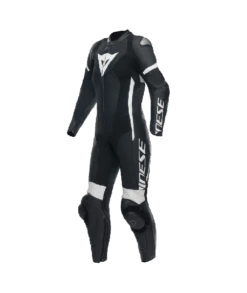 Dainese Grobnik Lady Leather 1PC Suit Perf. Black/Black/White