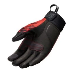 Revit Spectrum Gloves Black-Neon Red