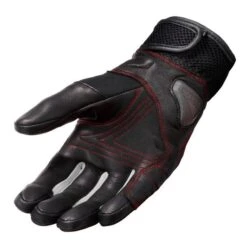 Revit Metric Gloves Black-Neon Red