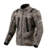 Revit Sand 4 H2O Jacket Camo Brown