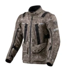 Revit Sand 4 H2O Jacket Camo Brown
