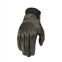 Icon Hooligan Gloves Battlescar Green