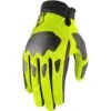 Icon Hooligan Gloves Hi-Viz