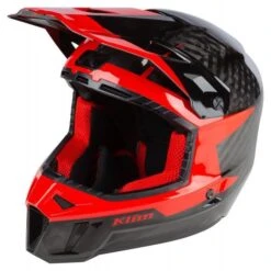 Klim F3 Carbon Helmet ECE Ripper High Risk Red