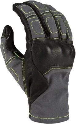 Klim Marrakesh Gloves Asphalt - Hi-Vis