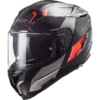 LS2 Challenger Carbon Alloy Chrome Orange -Helmets Store ls2 challenger carbon alloy chrome orange full face helmet integralhelm casque integral kask casco integral 1 1