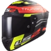 LS2 Thunder Carbon Attack Red HV Yellow-06 -Helmets Store ls2 thunder carbon attack red hv yellow 06 full face helmet integralhelm casque integral kask casco integral 1 1