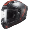 LS2 Thunder Carbon Sputnik Metal Red-06 -Helmets Store ls2 thunder carbon sputnik metal red 06 full face helmet integralhelm casque integral kask casco integral 1 1