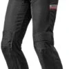 Revit Tornado 2 Pants Black -Helmets Store revit tornado 2 pants black motorcycle pants motorradhosen pantalon motorbroek pantolon 1 3