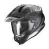 Scorpion ADF-9000 AIR DESERT Matt Black-Silver -Helmets Store scorpion adf 9000 air desert black silver full face helmet integralhelm casque integral kask casco integral 1 2