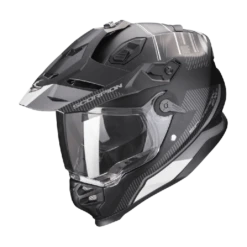 Scorpion ADF-9000 AIR DESERT Matt Black-Silver