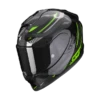 Scorpion EXO-1400 EVO CARBON AIR KYDRA Black-Green -Helmets Store scorpion exo 1400 evo carbon air kydra black green full face helmet integralhelm casque integral kask casco integral 1 3