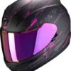 Scorpion EXO-390 BEAT Matt Black-Pink