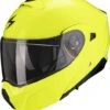 Scorpion EXO-930 SOLID Neon Yellow -Helmets Store scorpion exo 930 solid neon yellow modular helm casque kask casco 1 1