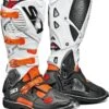 Sidi Crossfire 3 Orange Fluor-Black-White -Helmets Store sidi crossfire 3 orange fluor black white motorcycle boots motorradstiefel motorlaarzen bottes botas botlar 1 1